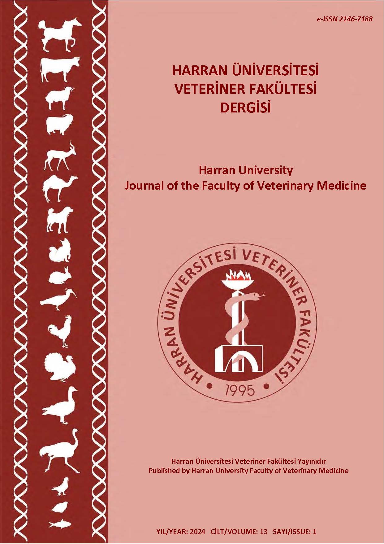 Harran Üniversitesi Veteriner Fakültesi Dergisinin yeni sayısı çıktı.